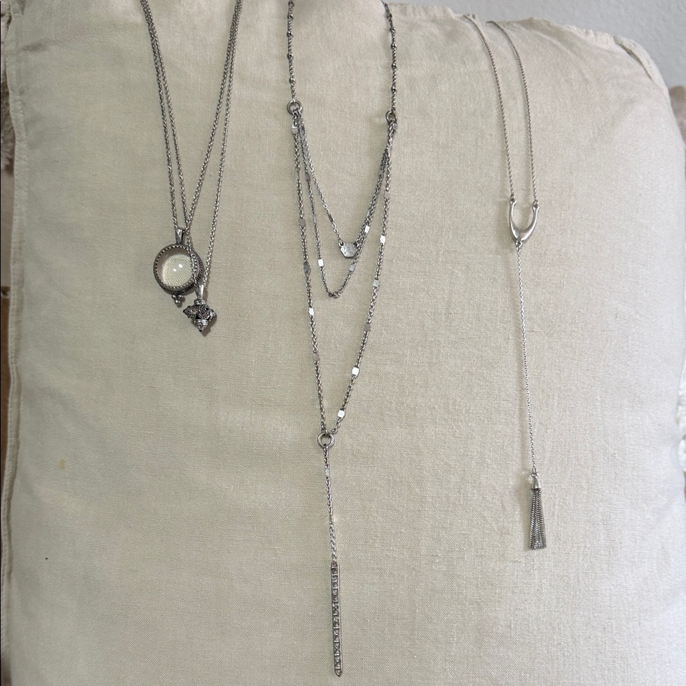 Lucky Brand Jewelry Lot of 3 Necklaces